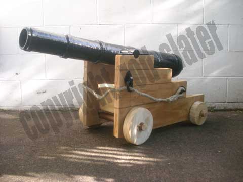 Cannons  - S-2 and S3 Two Cannons
Material: Found